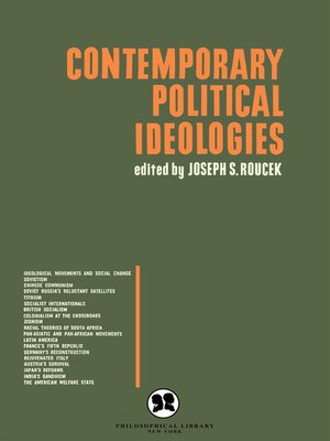 cover image of Contemporary Political Ideologies